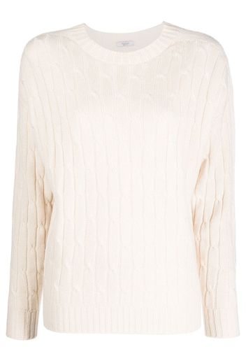 PESERICO ribbed wool-blend jumper - Toni neutri