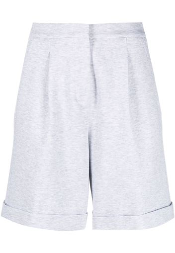 Peserico Shorts a vita alta - Grigio