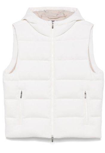 Peserico Gilet imbottito - Bianco