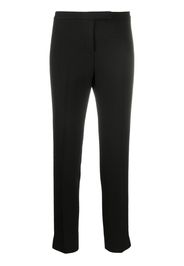 mid-rise cropped trousers