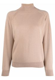 Peserico roll-neck knitted jumper - Toni neutri