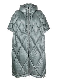 Peserico short-sleeved quilted coat - Verde