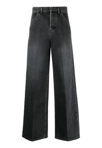 Petar Petrov Longest Day wide-leg jeans - Nero