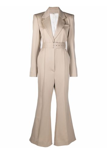 Peter Do belted tailored jumpsuit - Toni neutri