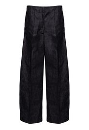 Peter Do raised-seam wide jeans - Blu