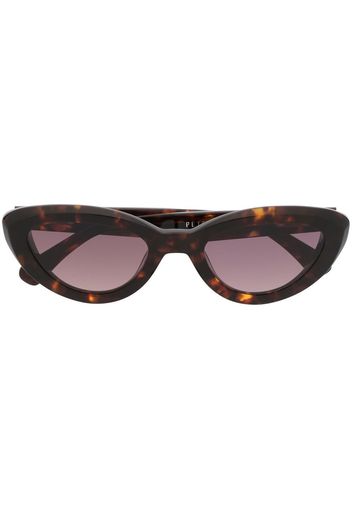 Peter & May Walk Occhiali da sole cat-eye con effetto tartarugato - Marrone