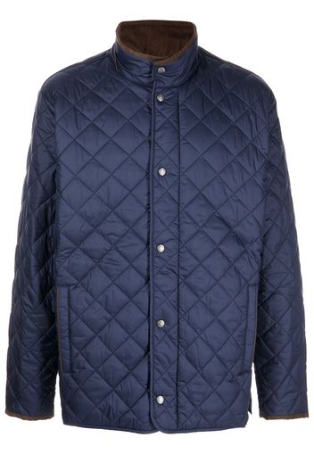 Peter Millar Cappotto trapuntato Suffolk - Blu