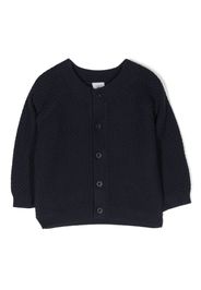 Petit Bateau cotton knit cardigan - Blu