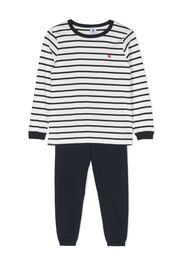 Petit Bateau stripe-print two-piece set - Blu