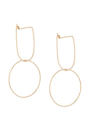 Modernist Hoop earrings