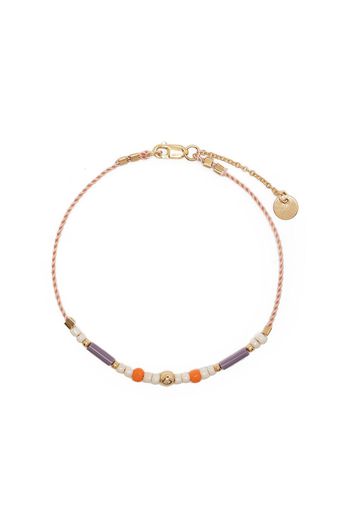 Petite Grand Violet beaded bracelet - Rosa