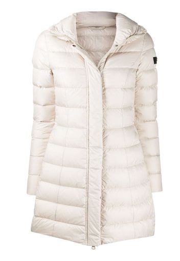 mid-length puffer coat