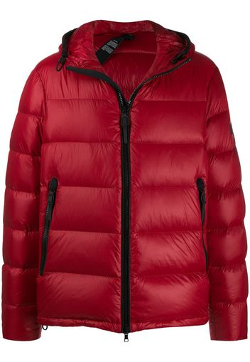 hooded padded jacket