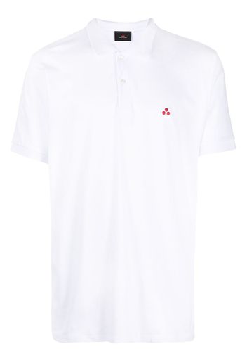 Peuterey Polo con ricamo - Bianco