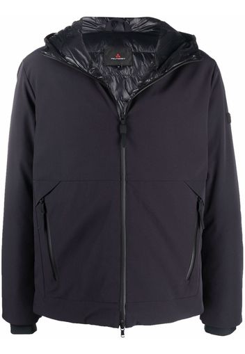 Peuterey zipped hooded jacket - Nero