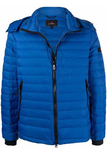 Peuterey hooded down jacket - Blu