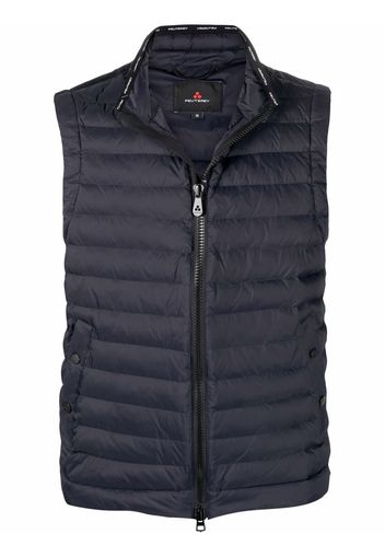 Peuterey padded zip-up gilet - Blu