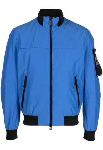 Peuterey Sands high-neck bomber jacket - Blu