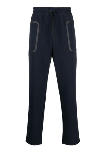 Peuterey drawstring-waist track pants - Blu