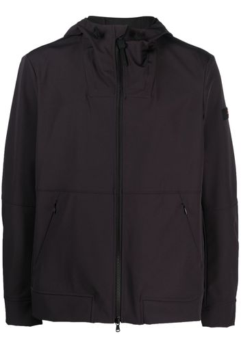 Peuterey drawstring zip-up jacket - Nero