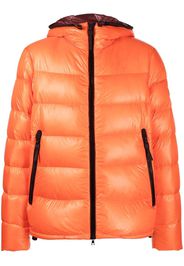 Peuterey hooded zip-up padded jacket - Arancione