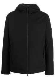 Peuterey logo-patch hooded jacket - Nero