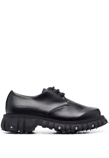 PHILEO PARIS Vegatex faux-leather derby - Nero