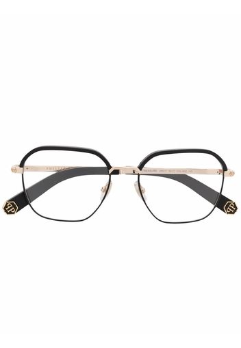 Philipp Plein Eyewear Occhiali tondi - Nero