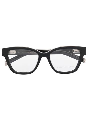 Philipp Plein Eyewear Occhiali cat-eye - Nero