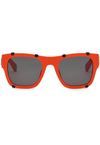 Philipp Plein Eyewear Occhiali da sole Icon squadrati - Arancione