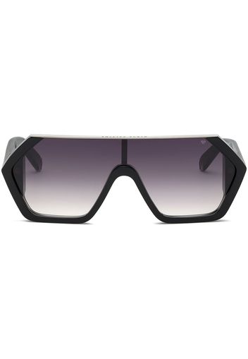 Philipp Plein Eyewear Occhiali da sole oversize - Nero