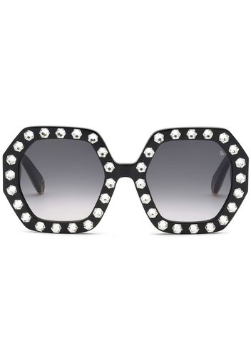 Philipp Plein Eyewear Occhiali da sole Butterfly Plein First Lady - Nero