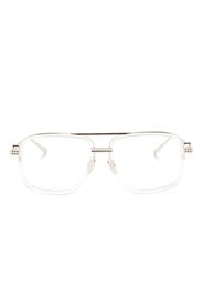 Philipp Plein Eyewear pilot-frame glasses - Argento