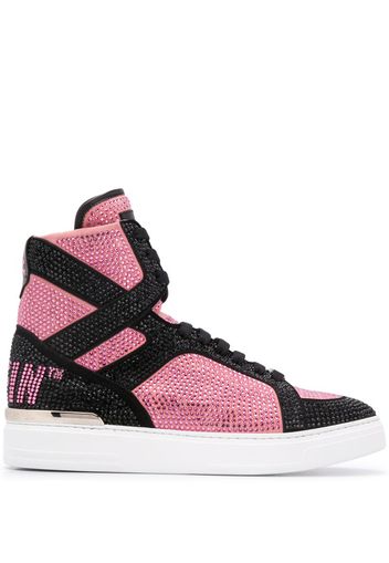 Money Beast high-top sneakers