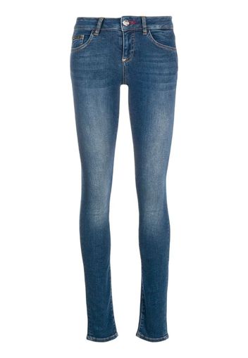 Jeans skinny con decorazione