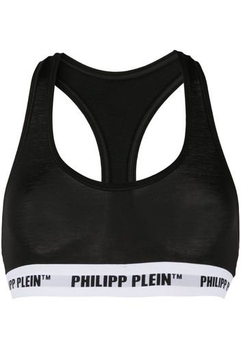 logo band sports bra