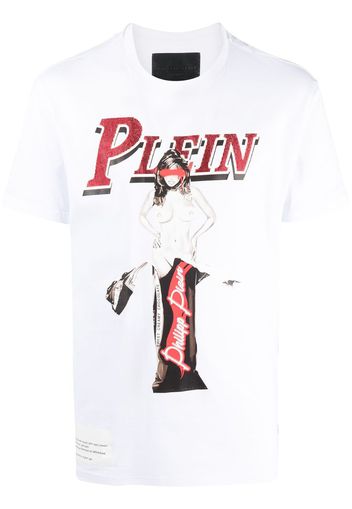 graphic-print cotton T-shirt