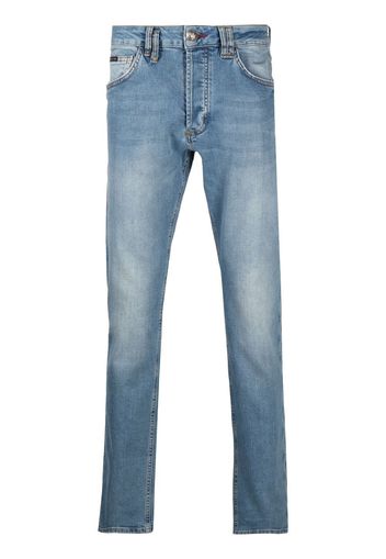 Philipp Plein Jeans con applicazione - Blu