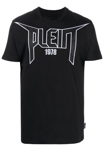 PHILIPP PLEIN T-shirt con ricamo - Nero