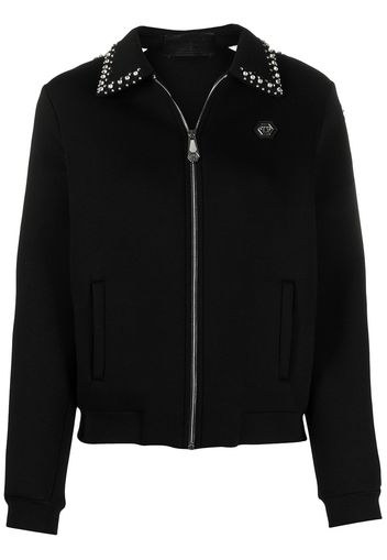 Philipp Plein Bomber con zip - Nero