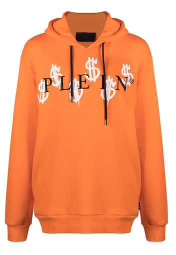 Philipp Plein Felpa con stampa - Arancione