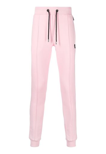 Philipp Plein Pantaloni sportivi con applicazione - Rosa