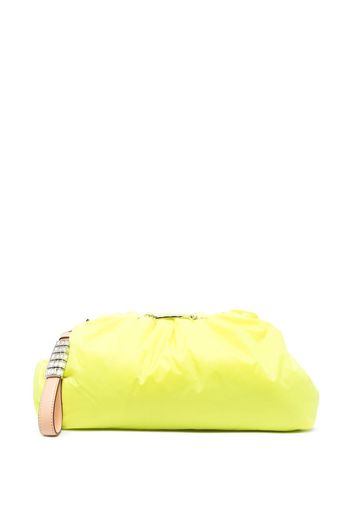 Philipp Plein Clutch imbottita grande - Giallo