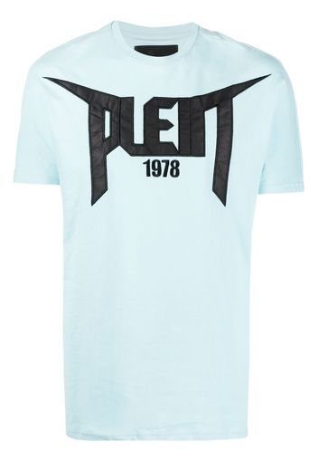 Philipp Plein T-shirt con applicazione 1978 - Blu