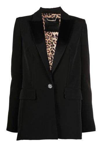 Philipp Plein Blazer monopetto con paillettes - Nero