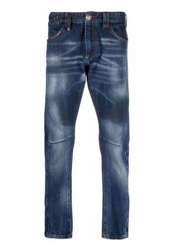 Philipp Plein Jeans Iconic Plein Milano - Blu