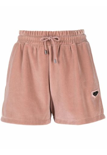 Philipp Plein Shorts con logo - Rosa