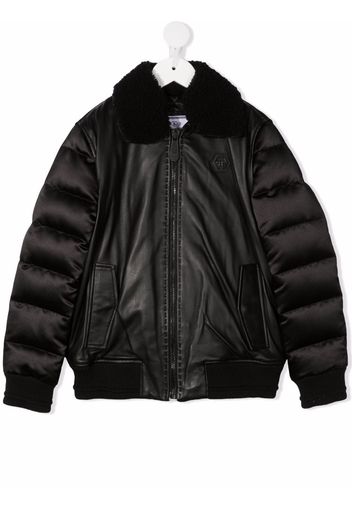 Philipp Plein Bomber imbottito Iconic Plein - Nero