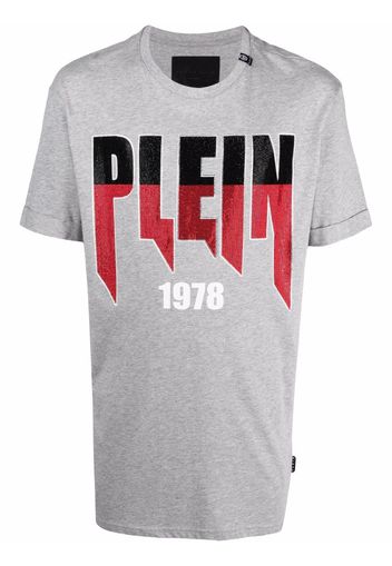 Philipp Plein T-shirt con stampa - Grigio