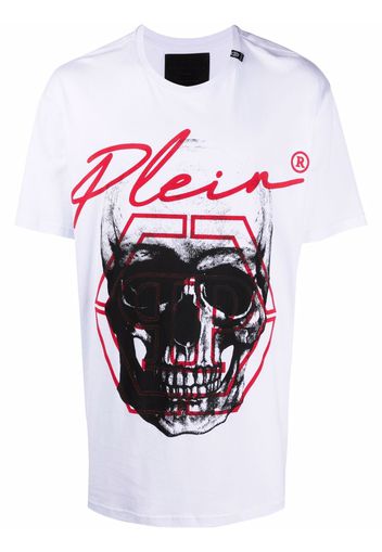 Philipp Plein T-shirt con stampa - Bianco